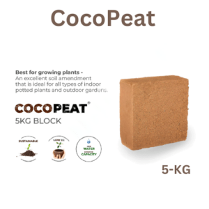 Coco Peat Block 5 Kg (For Karachi Only)