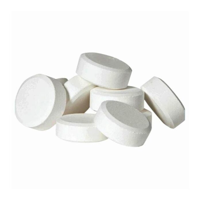 Chlorine Tablets - Pack of 4 chlorine tablets for swimming pools and water cleaning - Aqua chlorine tablets - Image 1