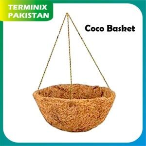 Coco Basket For Planters And Artificial Plants 9×4″ inch