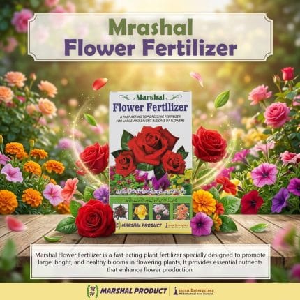 Marshal Flower Fertilizer – Fast Acting Bloom Booster 450gm
