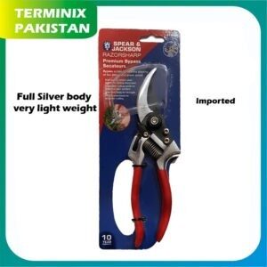 pruners shears full heavy duty silver body by (spear & Jackson) premium Quality