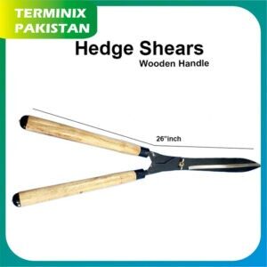 Wood Handle Hedge Shear,Professional Lawn Pruning Shears Garden Tools Secateurs Gardening Scissors Trimming Hedge Shear (66 cm)