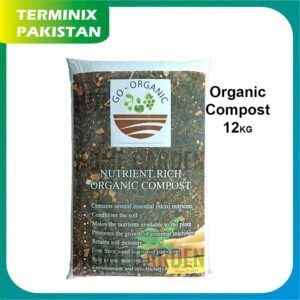 Go-Organic 12Kg Organic Compost and Multipurpose Fertilizer for Plants, Lawn and Garden by Home Garden (for karachi D.C Rs.200) (for out of Karachi per kg Rs.200)