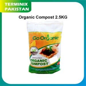 Go-Organic 2.5Kg Organic Compost and Multipurpose Fertilizer for Plants, Lawn and Garden by HomeGarden