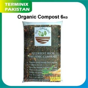 Go-Organic 6Kg Organic Compost and Multipurpose Fertilizer for Plants, Lawn and Garden by HomeGarden (for karachi D.C Rs.200) (for out of Karachi per kg Rs.200)