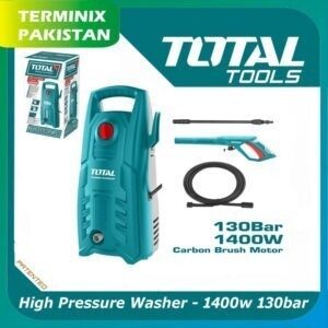 High Pressure Washer by TOTAL – 1400w 130bar