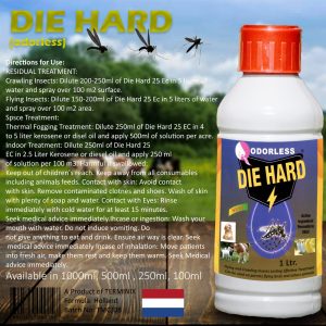 Die Hard specially killing for all type insecticides 100% Smell Less 250ml