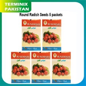 Choti Moli / Radish Small Red Seeds of 5 pack’s