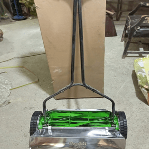 Manual lawn Mower 16″ Inches (Snake Head Plus GC-1AO2, GreenCity) Manual Grass Cutting Machine, Chrome Machine(For Karachi Only)