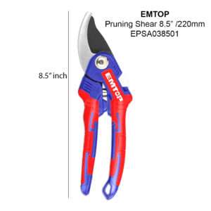 Emtop Gardening Pruning Shear Cutter 8.5 INCH [EPSA038501]