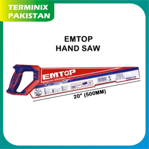 Emtop Hand Saw (EHAS5002) / Professional Saw 20″ inch, High Quality Imported Saw