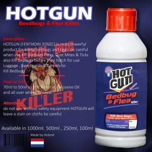 HotGun Fenthion 50EC Bed Bugs | Flea Killer Extreme Toxic