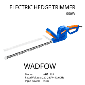 Electric Hedge Trimmer 550W WADFOW Model WHE1555