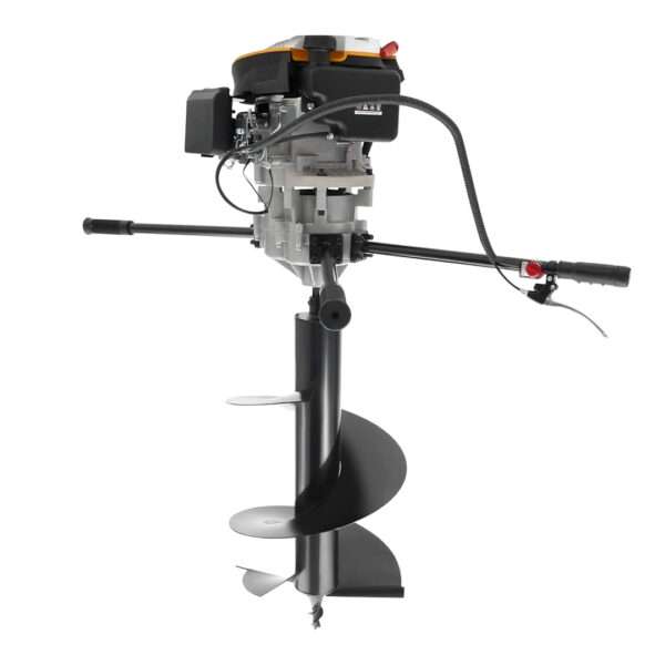 Earth Auger Industrial 1-2 Cycle 196CC 4 Stroke 6.5 Horsepower 4.8KW 3,600 RPM min Earth Auger