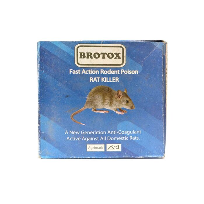 Brotox Fast Action Rodent Poison Rat Killer 100gm - Image 1