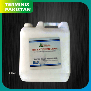 SBR LATEX is a carboxylate styrene butadiene copolymer latex admixture water proofing liquid chemical  4 LITER