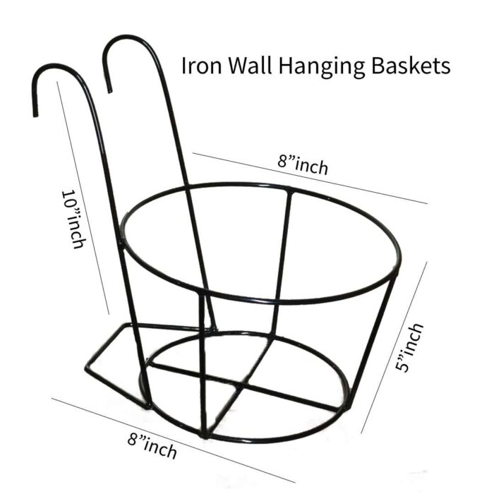 Hanging Basket Pot Iron Body ( Small) - Image 1
