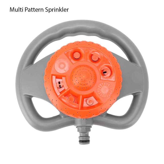 Lawn Sprinkler Garden Sprinkler 8 Pattern Multi Functional Water Sprinkler - Image 1