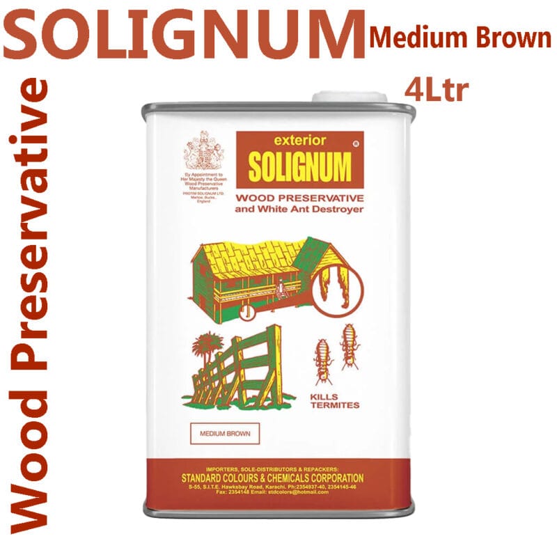 solignum 4Ltr Brown