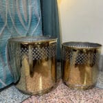 Gold Home Decor Planters - Image 2