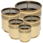 Gold Home Decor Planters