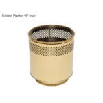 Gold Home Decor Planters - Image 4