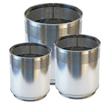Stainless Steel Shiny Planter Pot – Premium Metallic Finish – Multiple Sizes