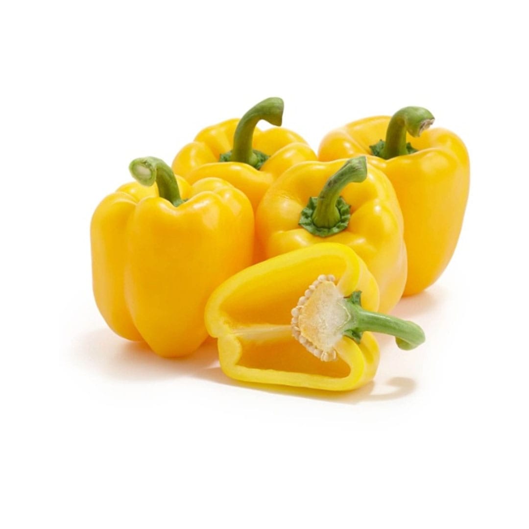 yellow shimla mirch Bell Papper Yellow Seeds (10-15 seeds in Each Pack) F1 Quality - Image 1