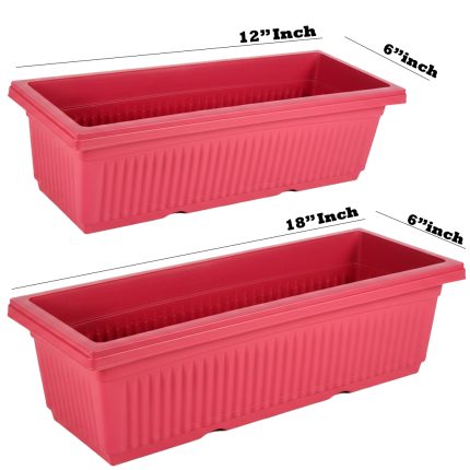 Plastic Keyari Pot | Ideal for Balcony & Vegetable Gardening