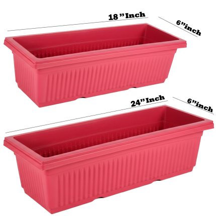 Plastic Keyari Pot | Ideal for Balcony & Vegetable Gardening