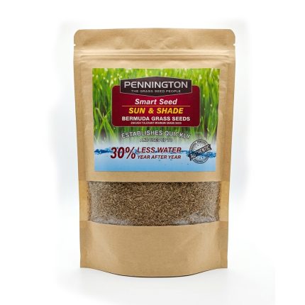 Pennington Smart Seed Sun & Shade Bermuda Grass Seeds 400g – Covers Up to 1200 sq ft