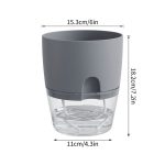 Self Watering Plant Pot – Smart Irrigation System for Healthy Plants (Random Color will be Send)