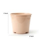 Plastic Nursery Plant Pot – Multi Color Indoor & Outdoor Garden Planter 5 inch - Image 4