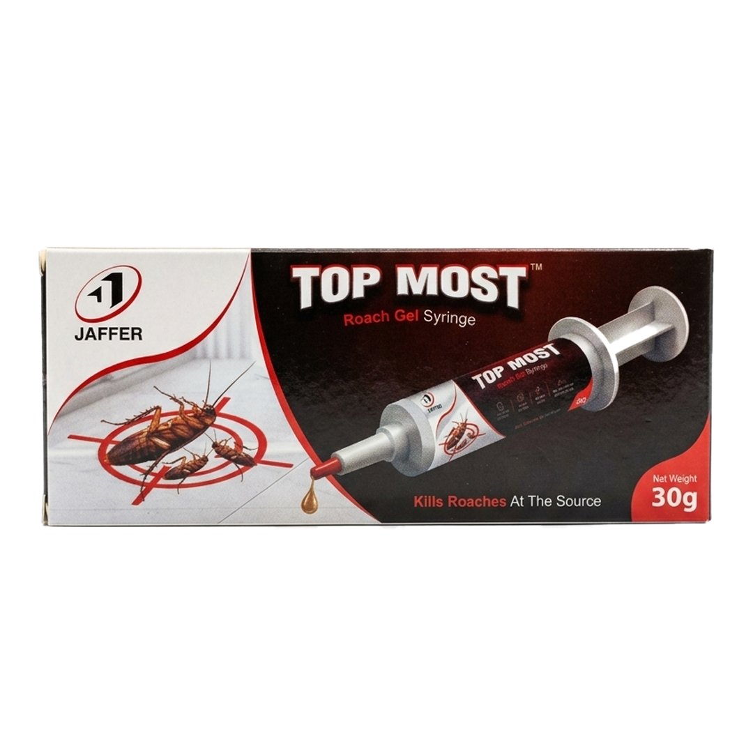 Top most ready TOPMOST® Cockroach Gel 30g | Fipronil 0.05% | Ready-to-Use Cockroach Bait - Image 1