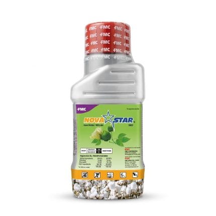 Novastar® Insecticide by FMC – Bifenthrin 5% + Abamectin 0.6% EC | Broad-Spectrum Pest Control 500 ML